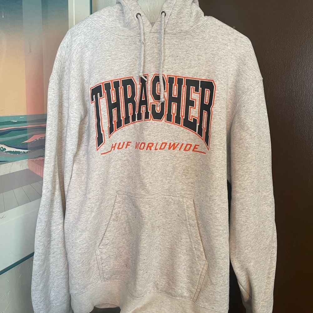 COPY - THRASHER X HUF HOODIE